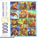 Grizzly Bear Quilt By Nancy Dunlop Cawdrey 1000 Piece Puzzle  B01KBH9Q10